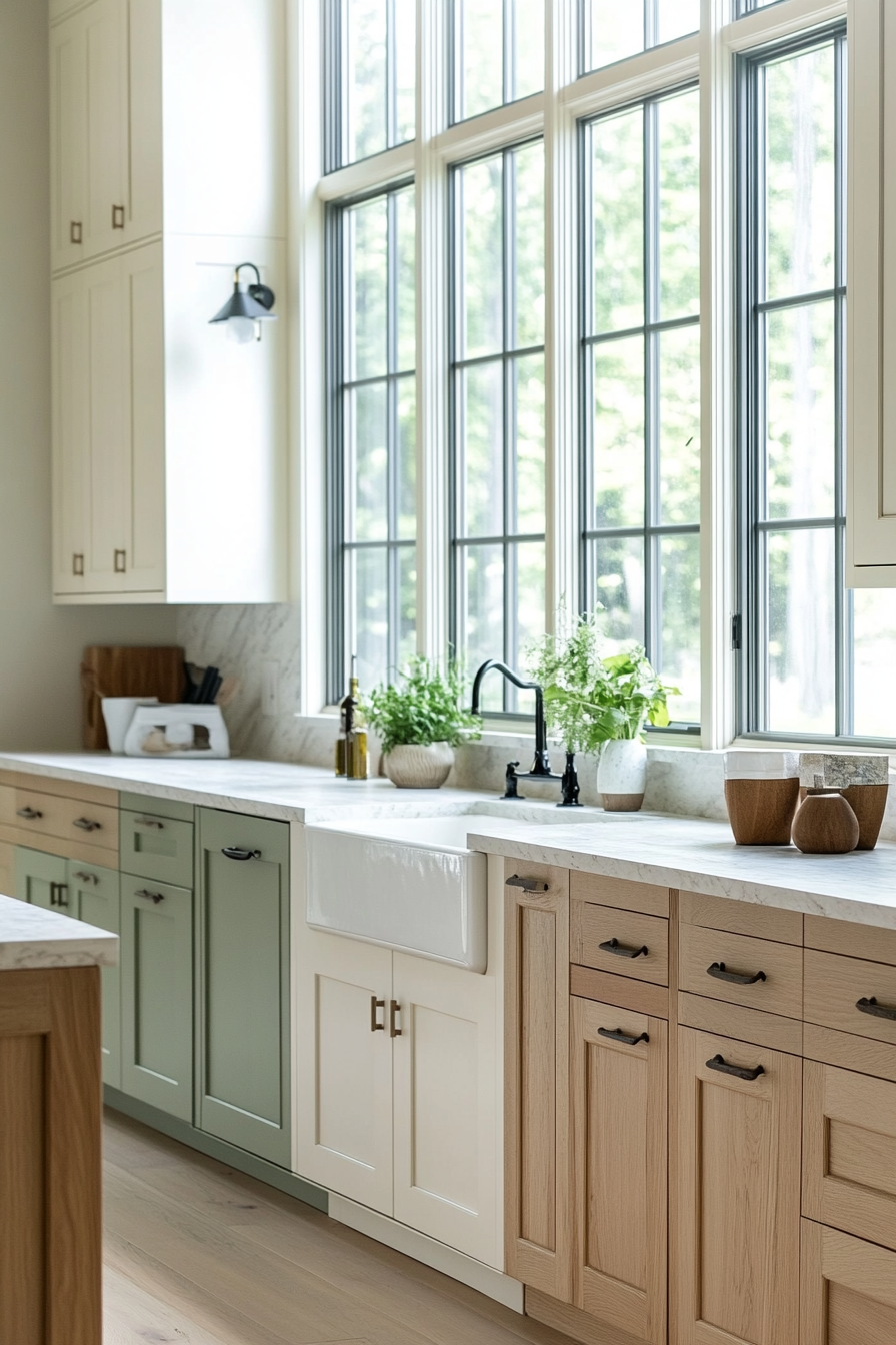 kitchen cabinets color idea 3