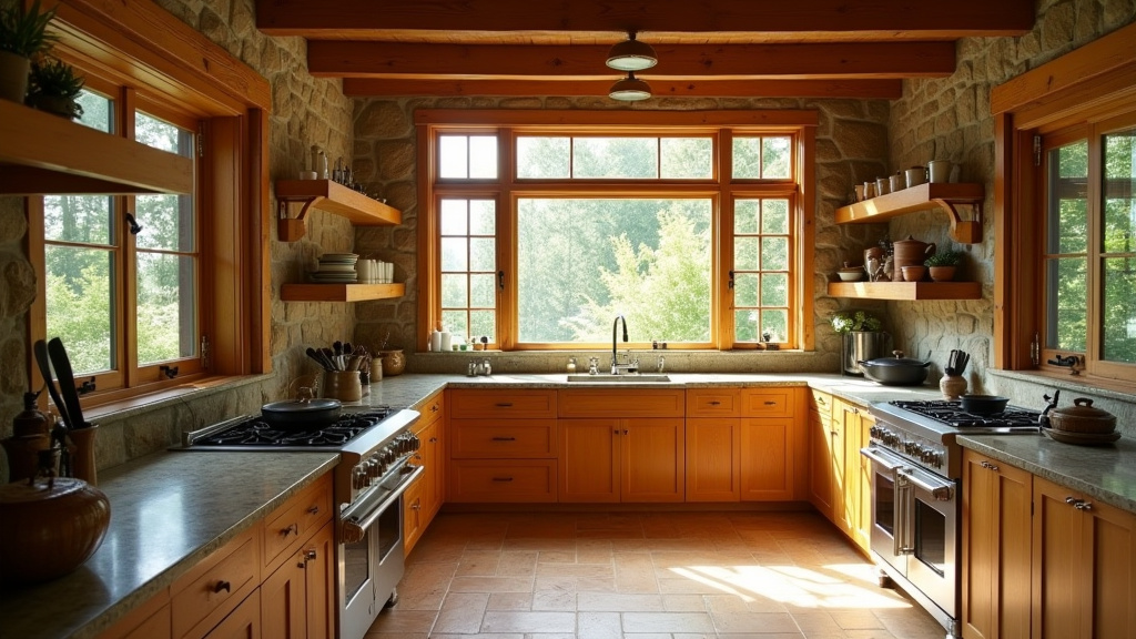 yellow kitchen cabinet 11-2