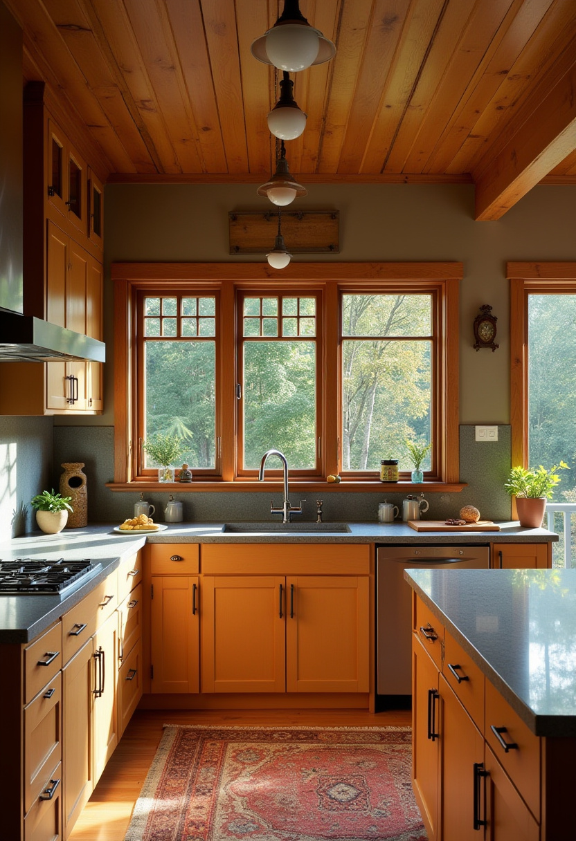 yellow kitchen cabinet 15-1