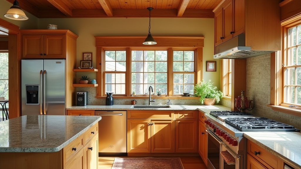 yellow kitchen cabinet 15-2