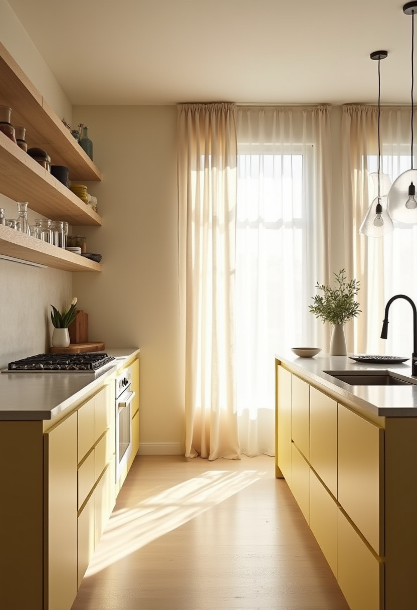 yellow kitchen cabinet 2-1