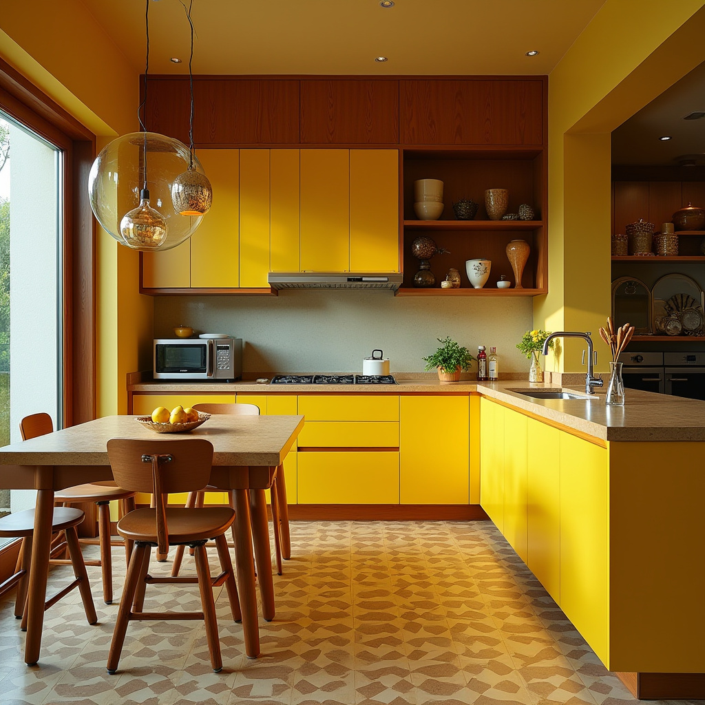 yellow kitchen cabinet 4