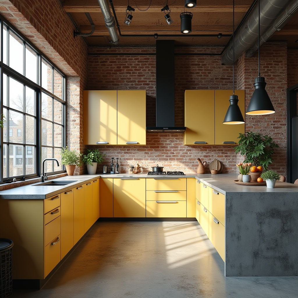yellow kitchen cabinet 5